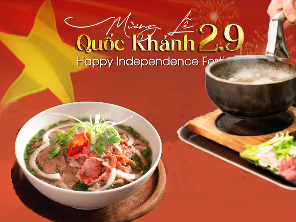 Phở ngon tại Vinh - điểm đến lý tưởng dịp lễ 2/9 tại nhà hàng Minh Khuê Phở Lý Quốc Sư